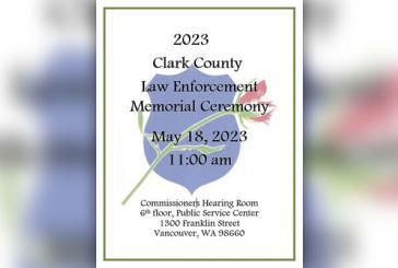 2023 Clark County Law Enforcement Memorial Ceremony set for May 18