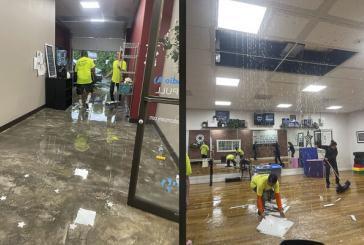 Battle Ground businesses damaged in Monday thunderstorm