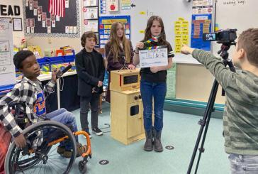 Woodland's Columbia Elementary School Drama Club filmed and released its first video production