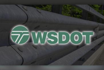 Night time delays for guardrail installation on southbound I-5 in Woodland, May 31