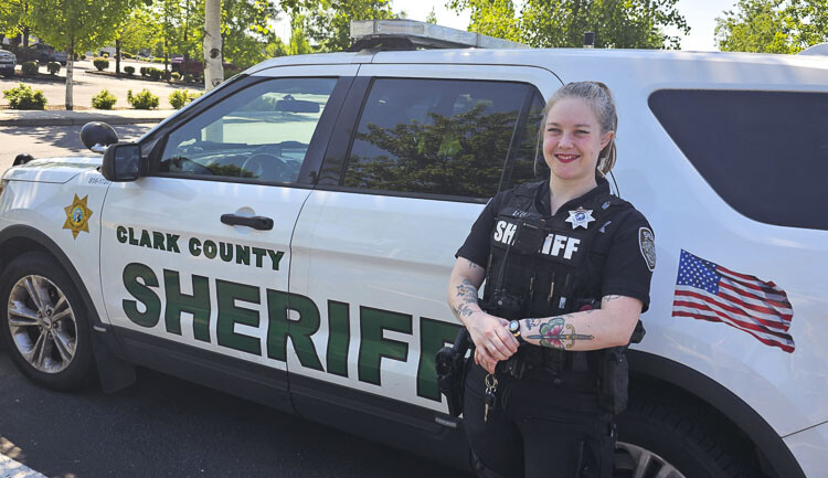 Bethany Lau, a detective with the traffic homicide unit with the Clark County Sheriff’s Office, said there is no excuse for drivers and passengers to not wear seat belts. Photo by Paul Valencia