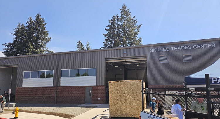 Among the projects planned for the new Skilled Trades Center at Evergreen High School will be the construction of tiny homes, which will go to families in need. Photo by Paul Valencia