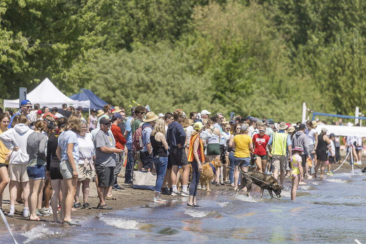 Organizers expected 3,000 people to visit Vancouver Lake this weekend as part of the U.S. Rowing Northwest Youth Championships. Photo by Mike Schults