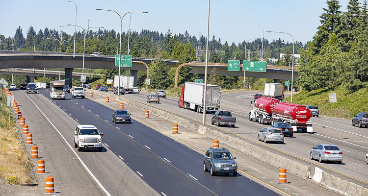 Possible delays expected on northbound Interstate 5 in Vancouver next week as Washington State Department of Transportation installs catch basins to prevent pooling and improve safety during heavy rainstorms.