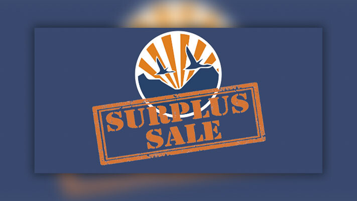 The Ridgefield School District is holding a sale of surplus equipment and supplies, including furniture, books, computers, and more, on June 30th, at the RACC gym, with all items sold as-is.