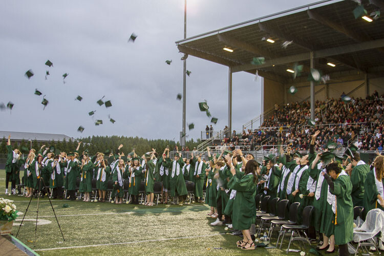 Woodland High School's Class of 2023 celebrated their commencement on Friday, June 9. Photo courtesy Woodland School District