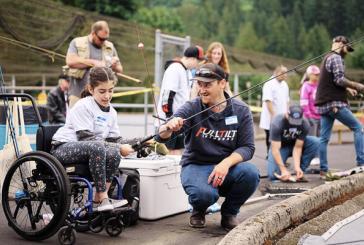 Kids delight in fishing at 2023 Merwin Special Kids Day