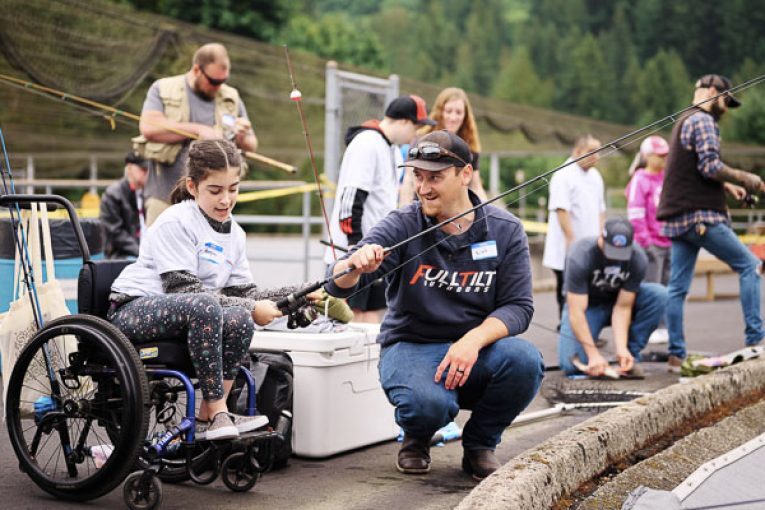 Kids delight in fishing at 2023 Merwin Special Kids Day