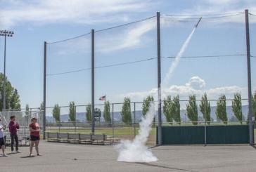 Applied Math teachers at Woodland High School use rockets and other innovative hands-on experiments to engage and inspire students
