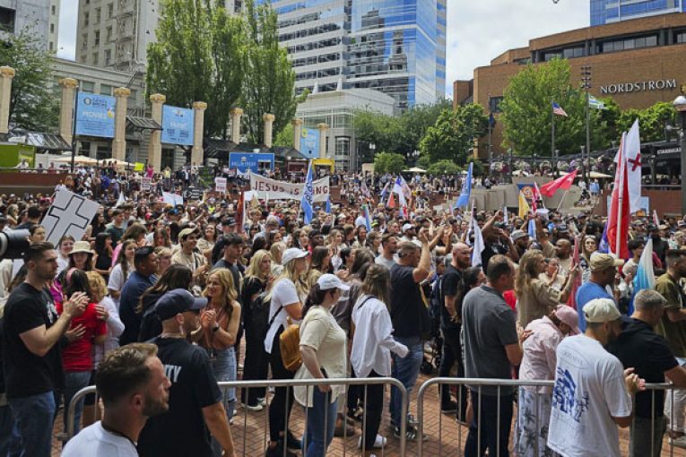 Clark County residents participate in Jesus March