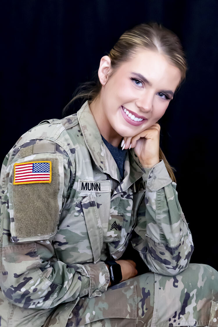 Sgt. Vanessa Munson is stationed at Joint Base Lewis-McChord near Tacoma. A Prairie High School graduate, she is also Miss Washington and will be competing in the Miss America Pageant. Photo courtesy Sheri Backous