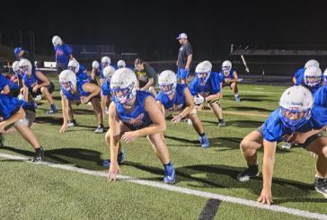 No time to waste at Ridgefield’s midnight football practice