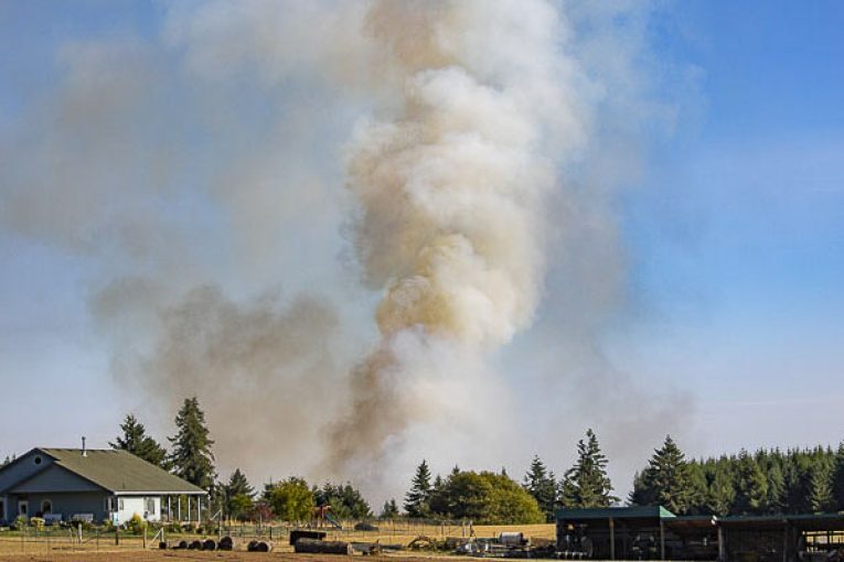 Jenny Creek Fire near La Center reduced to 32 acres