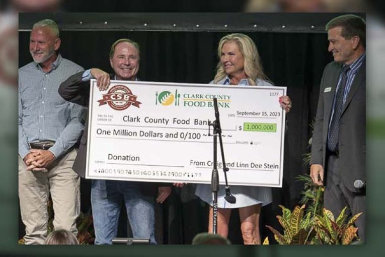 Clark County Food Bank receives $1,000,000 gift