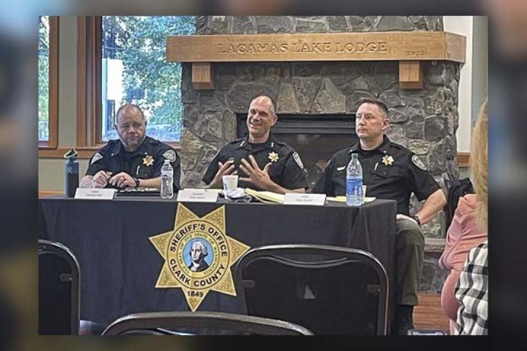 Clark County Sheriff John Horch holds third town hall