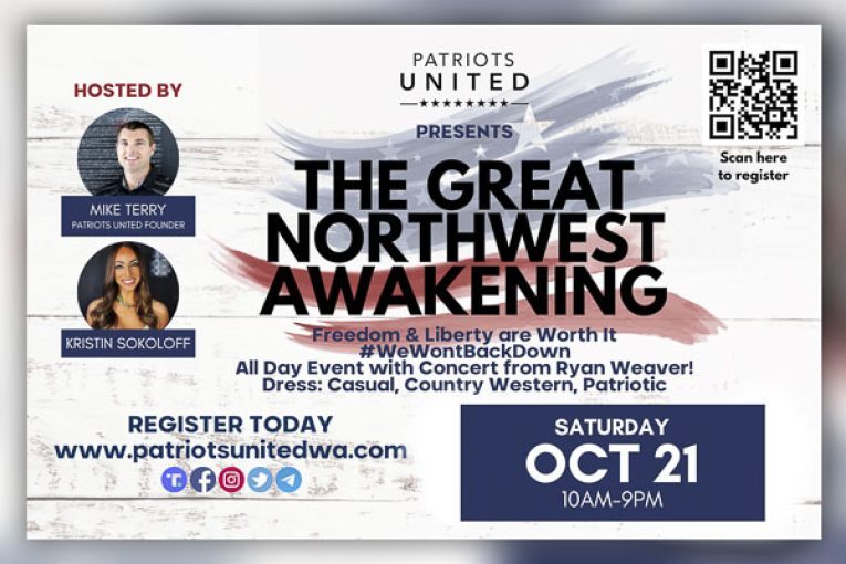 Save on tickets to ‘The Great Northwest Awakening’ presented by Patriots United