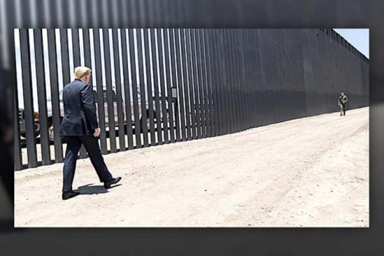 Biden admits Trump was right about border wall, restarts some work
