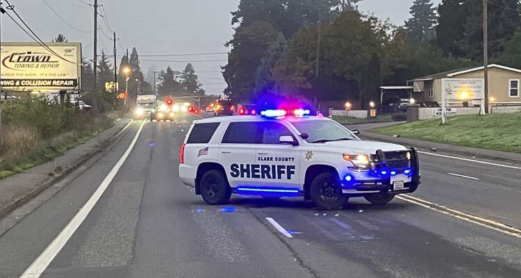 The Clark County Sheriff’s Office is investigating a fatal collision involving a vehicle and a pedestrian Friday morning.
