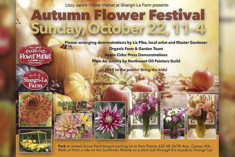Lizzy Jane’s Flower Market at Shangri-La Farm announces first annual Autumn Flower Festival