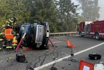 Vancouver Fire responds to multiple vehicle collision