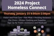 2024 Project Homeless Connect and Point In Time Count scheduled for Thursday