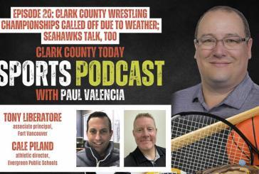 Clark County Today Sports Podcast, Jan 12, 2024: Clark County Wrestling Championships called off due to weather; Seahawks talk, too