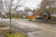 Vancouver Public Works crews respond to sinkhole resulting from water main leak