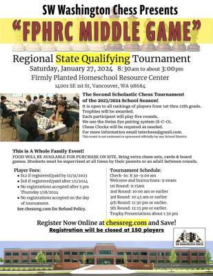 Students in Southwest Washington who play chess have another opportunity to compete in Clark County.