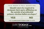 Should voters be required to designate their party affiliation on the outside of presidential primary election ballot envelopes?