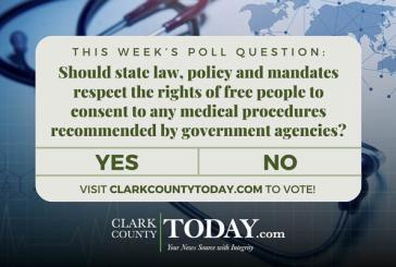 POLL: Should state law, policy and mandates respect the rights of free people to consent to any medical procedures recommended by government agencies?*