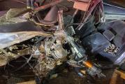 First responders respond to extricate man from vehicle in I-5 collision