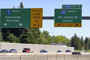Safety enhancements coming to southbound I-5, between Ridgefield and the I-5/I-205 junction