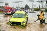 Vehicle causes water main break in Vancouver