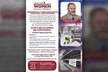 CCRW announce their upcoming March 21 dinner meeting titled ‘Emergency Preparedness: Prepare and Provide’
