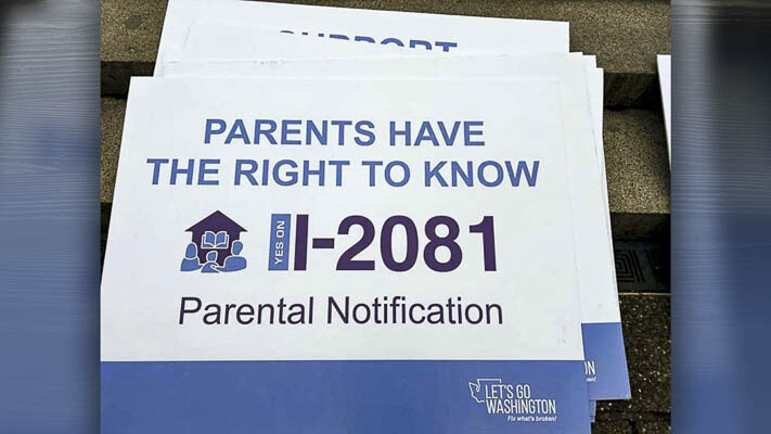 One of three citizen initiatives passed by the Washington State Legislature as the session winds down is Initiative 2081, known as the "parents' bill of rights."