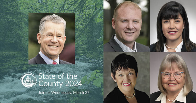 Clark County Council Chair Gary Medvigy will present the 2024 State of the County address in a video to be released on Wed., March 27.
