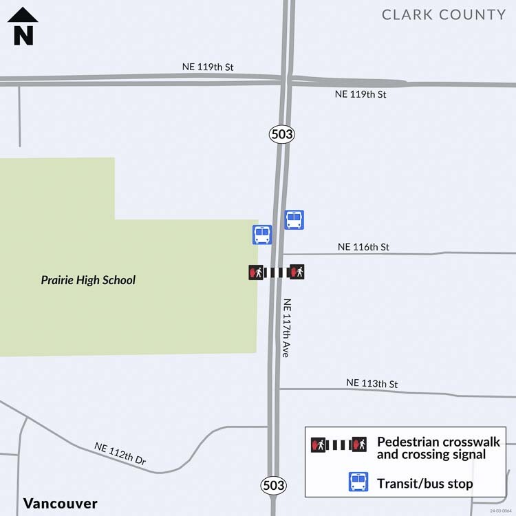 Map courtesy Washington State Department of Transportation