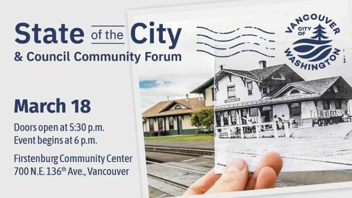 City of Vancouver Mayor Anne McEnerny-Ogle and members of the Vancouver City Council will host the 2024 State of the City and Council Community Forum at 6 p.m. Mon., March 18.