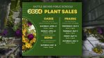 A variety of annual and perennial bedding and flowering plants, as well as vegetable starts and hanging baskets grown in BGSD greenhouses by students and staff, will be available for purchase beginning later this month.