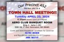 CCRP Precinct 452 to hold town hall meeting