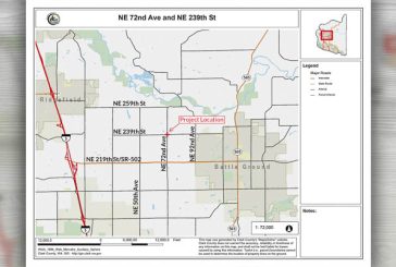 Intersection of NE 72nd Ave. and NE 239th St. being converted to an all-way stop starting Thursday