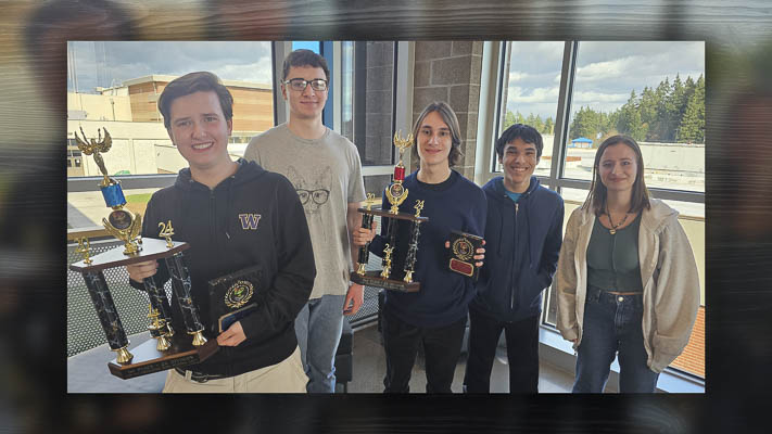 The brilliant Ridgefield Spudders Knowledge Bowl Team shook off a tough round in the state competition, then won the national championship.