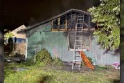 Vancouver Fire responds to a house fire with arcing power lines