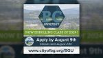 The city of Battle Ground is now accepting applications for the Battle Ground University Class of 2024.