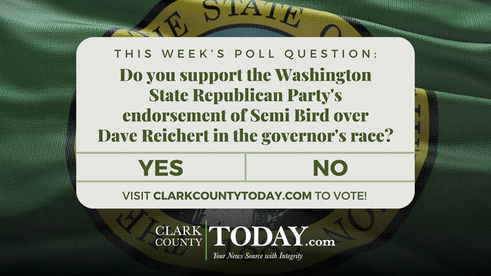 Do you support the Washington State Republican Party's endorsement of Semi Bird over Dave Reichert in the governor's race?