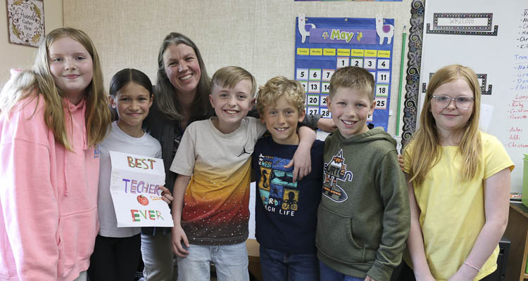 Renae Skar, fourth grade teacher at Hockinson Heights Elementary School, is one of four state finalists for the 2024 Presidential Award for Excellence in Mathematics and Science Teaching.
