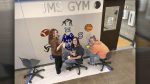 Jemtegaard Middle School (JMS) students created a mural this spring to represent school pride at the middle school.