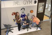 New student-created mural at Jemtegaard Middle School represents school pride, student leadership