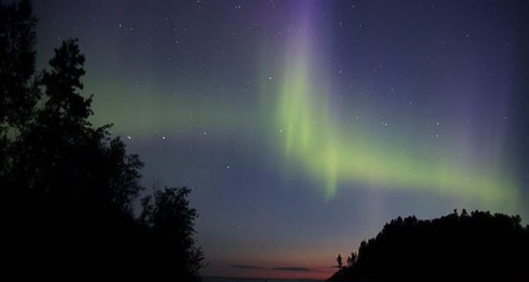 The Northern Lights, shown here from a post on the NOAA’s website, could be visible in Clark County tonight, May 10. Photo courtesy NOAA 