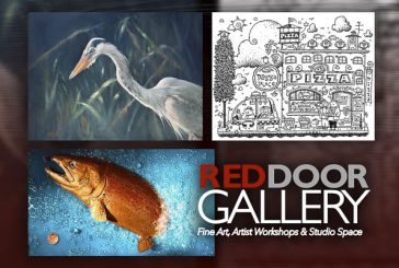See what’s blooming on canvas, glass, copper and clay at RedDoor Gallery this Saturday